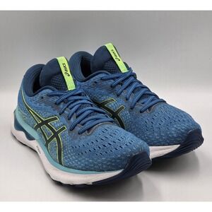 ASICS Gel-Nimbus 24 Mens 8.5 Blue Running Shoes 1011B359 Sneakers